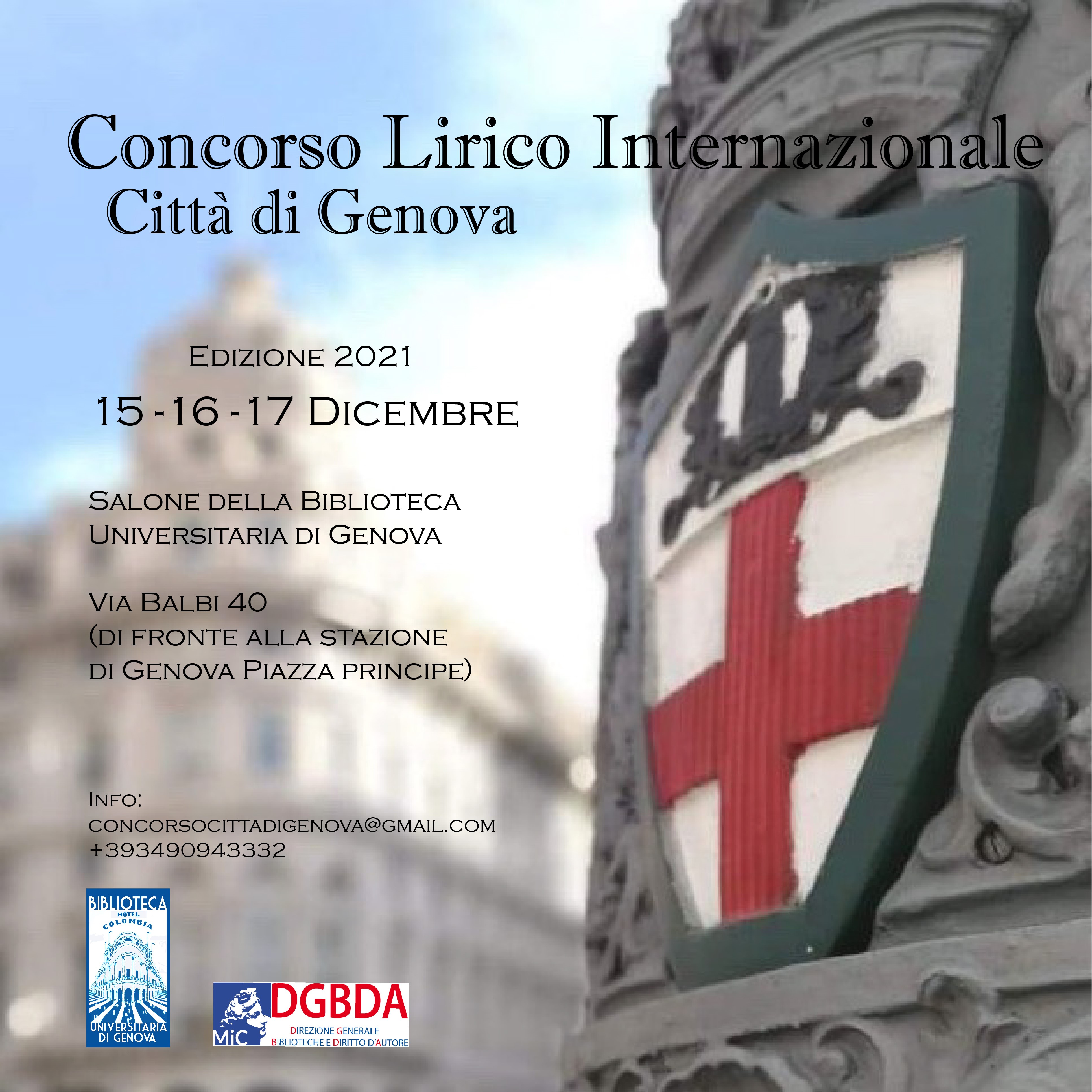 "Il Concorso Lirico Internazionale Città di Genova - Premio Taddei"